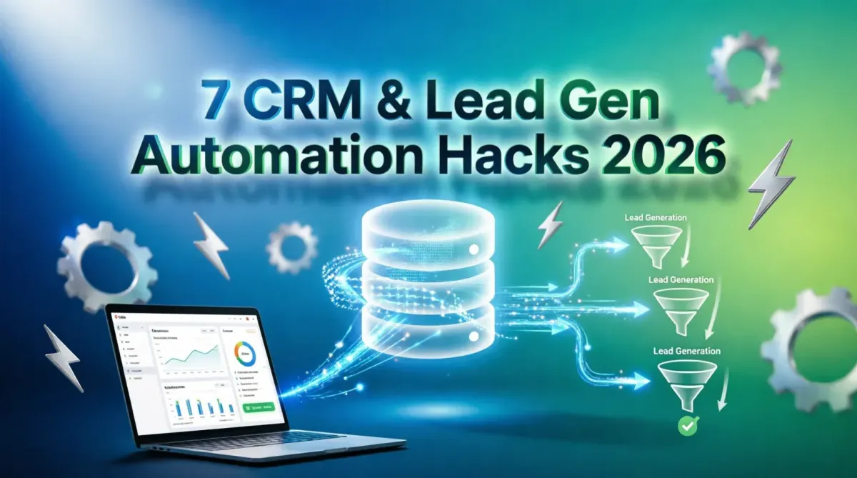 7 Automation Hacks to Sync Your CRM and Lead Generation Tools