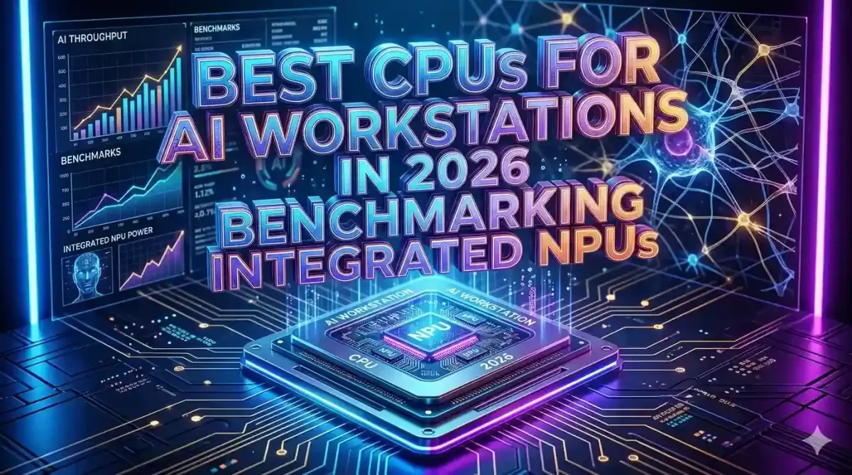 Best CPUs for AI Workstations in 2026 Benchmarking Integrated NPUs