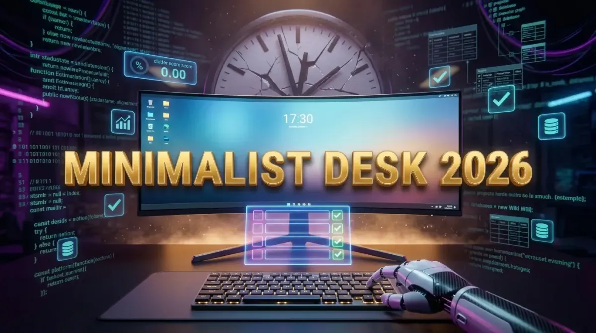 Best Productivity Setups for Minimalist Desk Enthusiasts in 2026