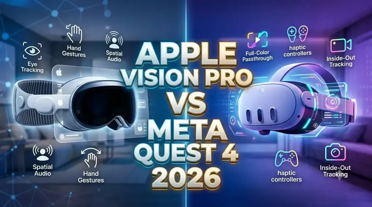 Best VR Headsets for 2026 Apple Vision Pro vs Meta Quest 4