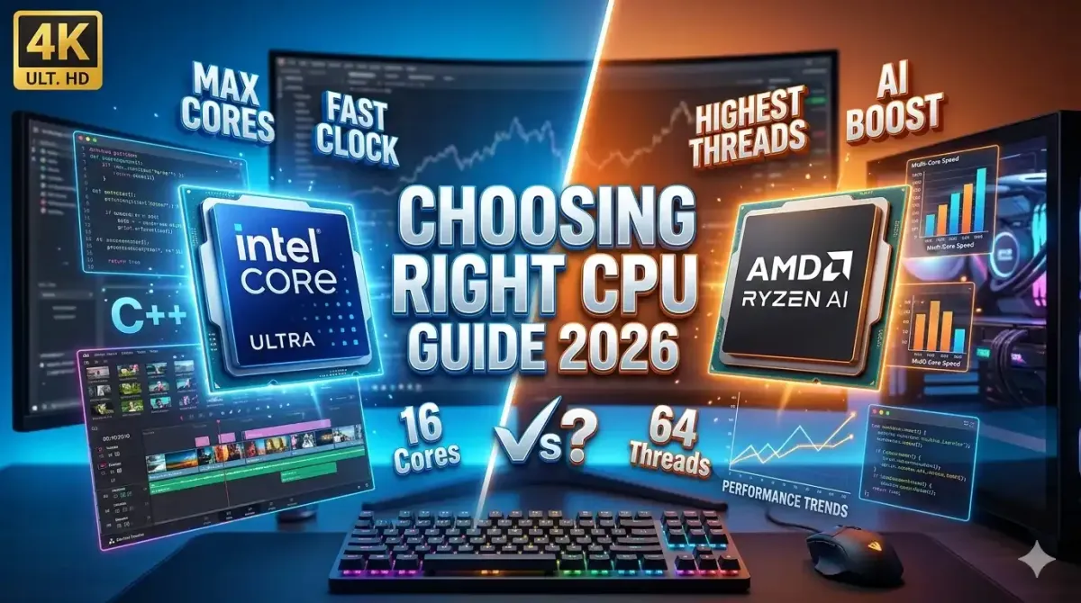 Choosing the Right CPU A 2026 Guide for Developers and Content Creators