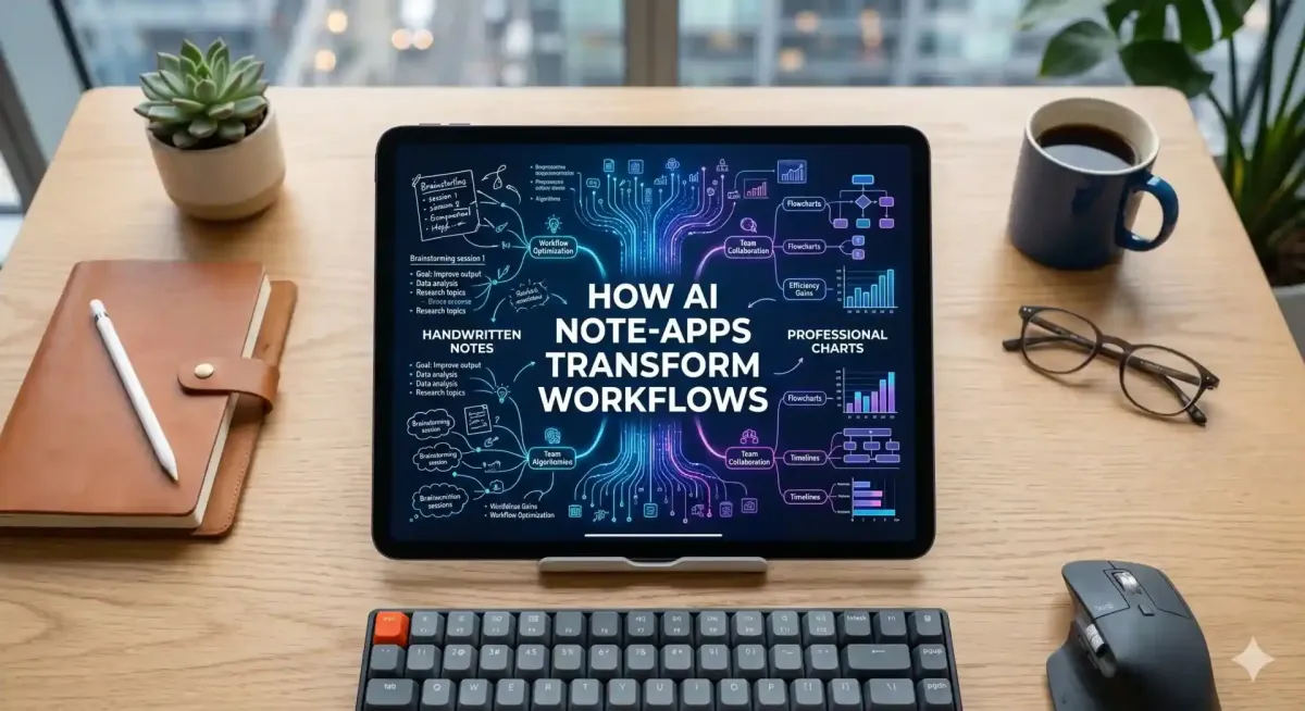 How AI-Powered Note-Taking Apps are Changing Professional Workflows