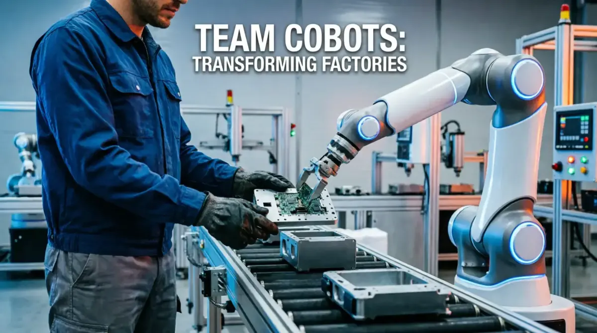 How Collaborative Robots -Cobots- are Transforming Small Factories