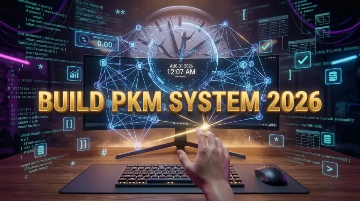 How to Build a Personal Knowledge Management System from Scratch in 2026
