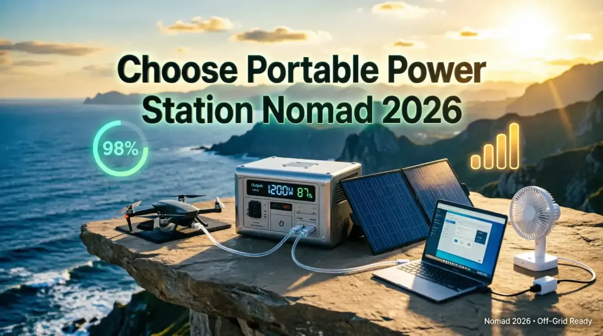 How to Choose a Portable Power Station for Digital Nomad Life