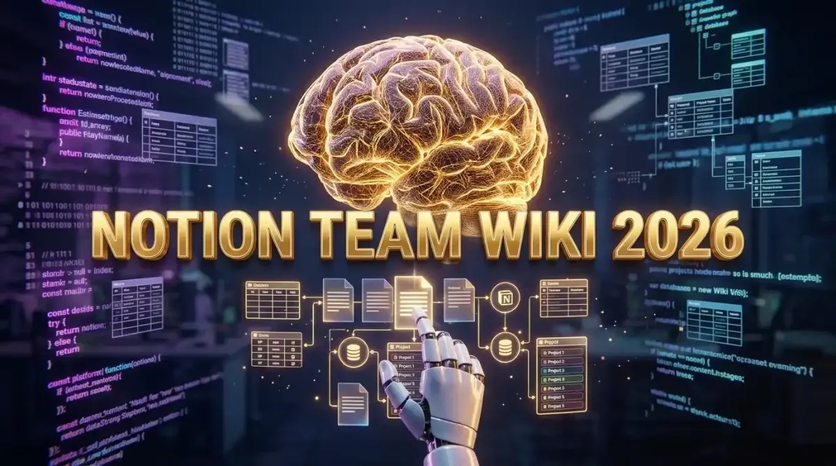 How to Configure Notion as a High Performance Team Wiki in 2026