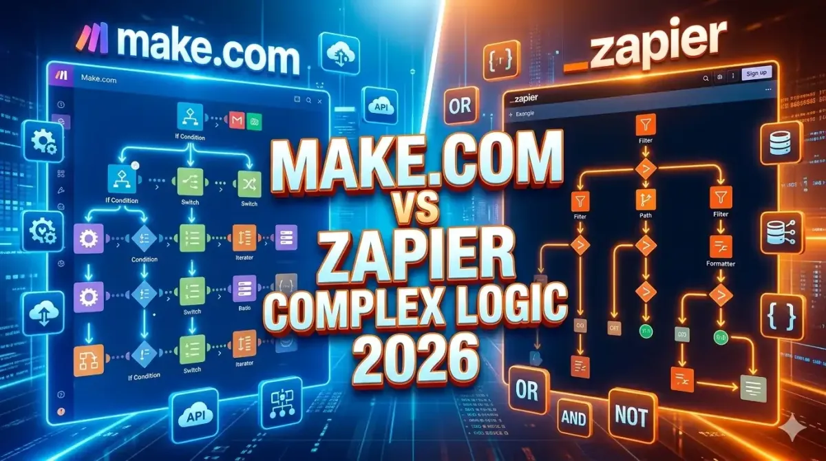 Make.com vs Zapier Which Automation Tool Wins for Complex Logic