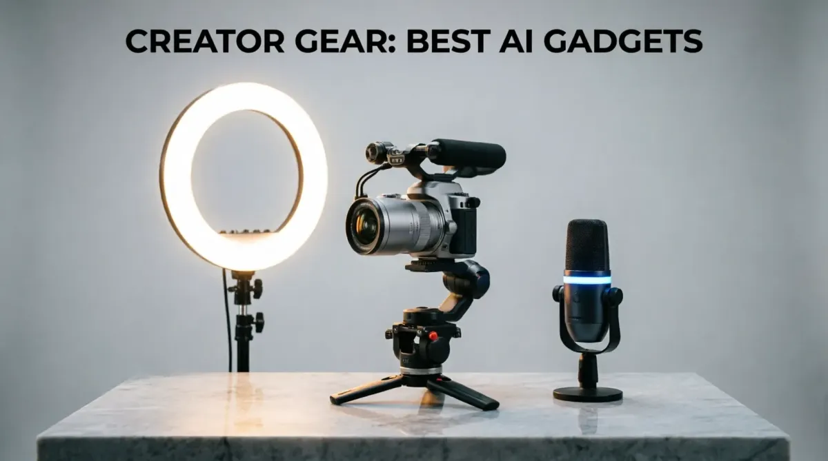 The Best AI-Powered Gadgets for Content Creators and Vloggers
