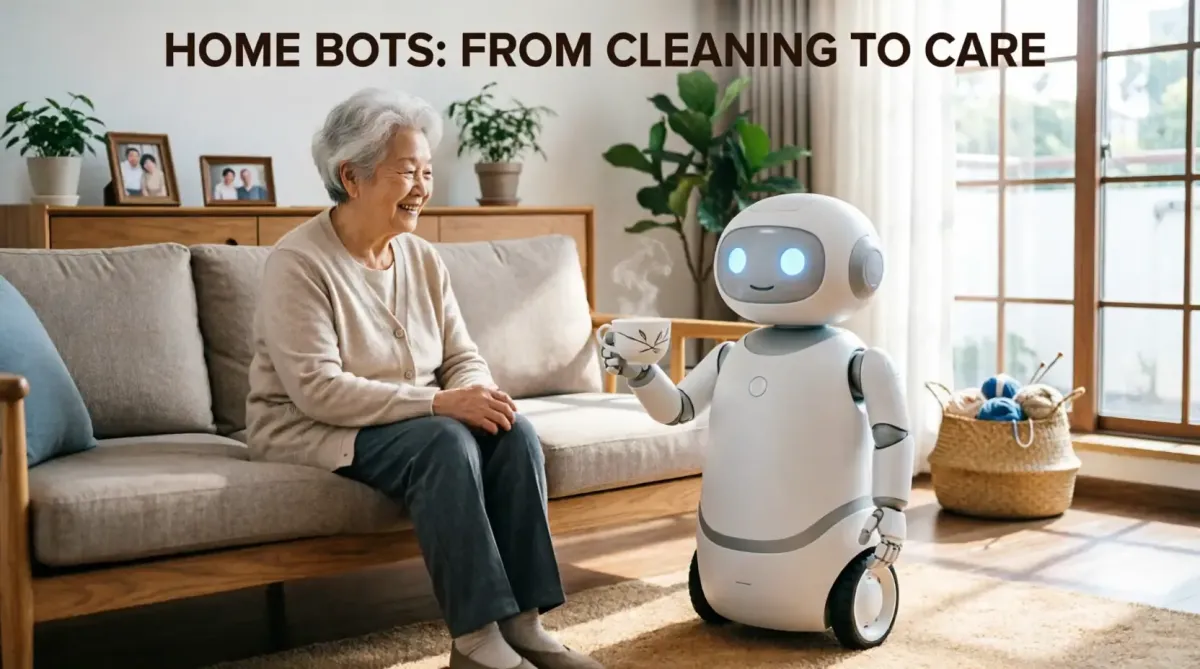 The Future of Domestic Robots- From Cleaning to Elderly Care