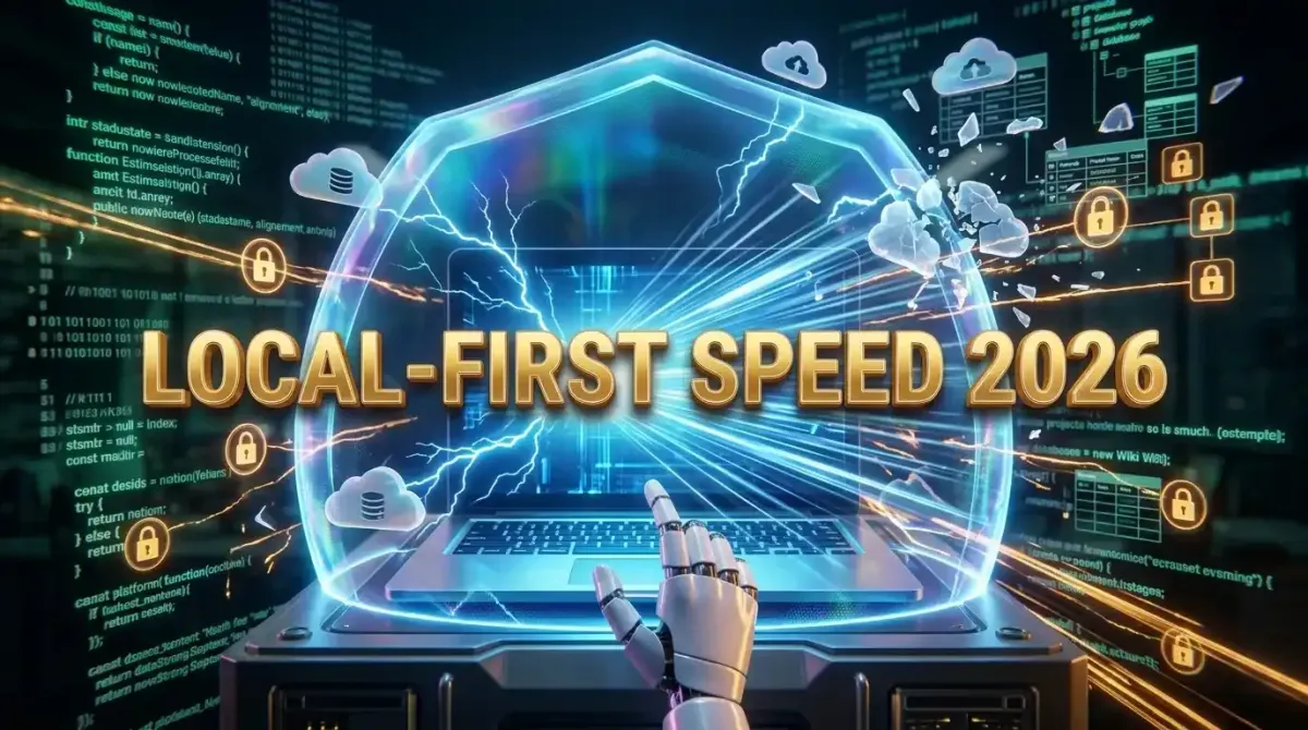 The Rise of Local-First Productivity Tools Why Privacy is Speed in 2026