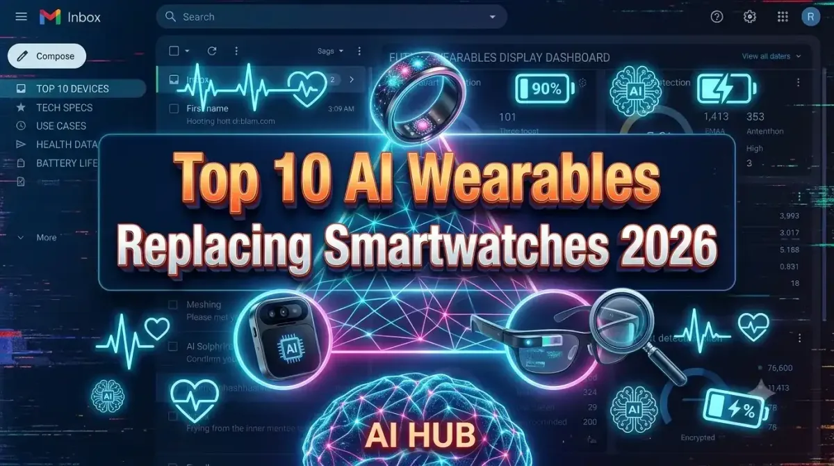 Top 10 AI Powered Wearables That Are Replacing Smartwatches in 2026