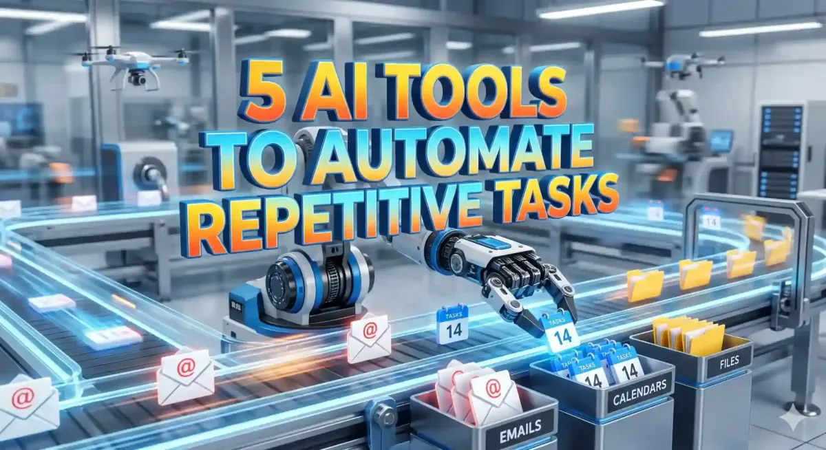 Top 5 AI Tools to Automate Your Daily Repetitive Tasks