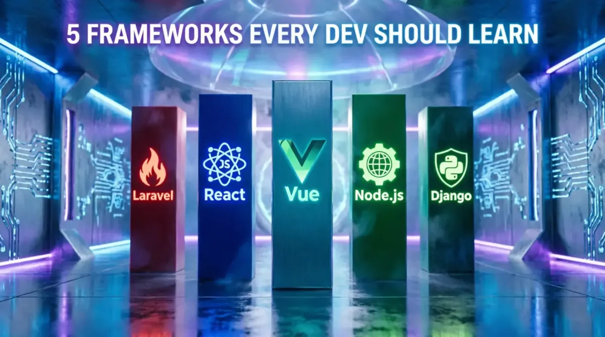 Top 5 Modern Frameworks Every Full-Stack Developer Should Learn