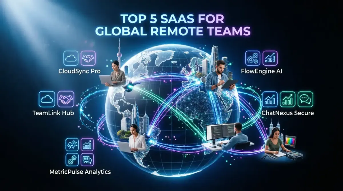 Top 5 SaaS Platforms for Managing Global Remote Teams