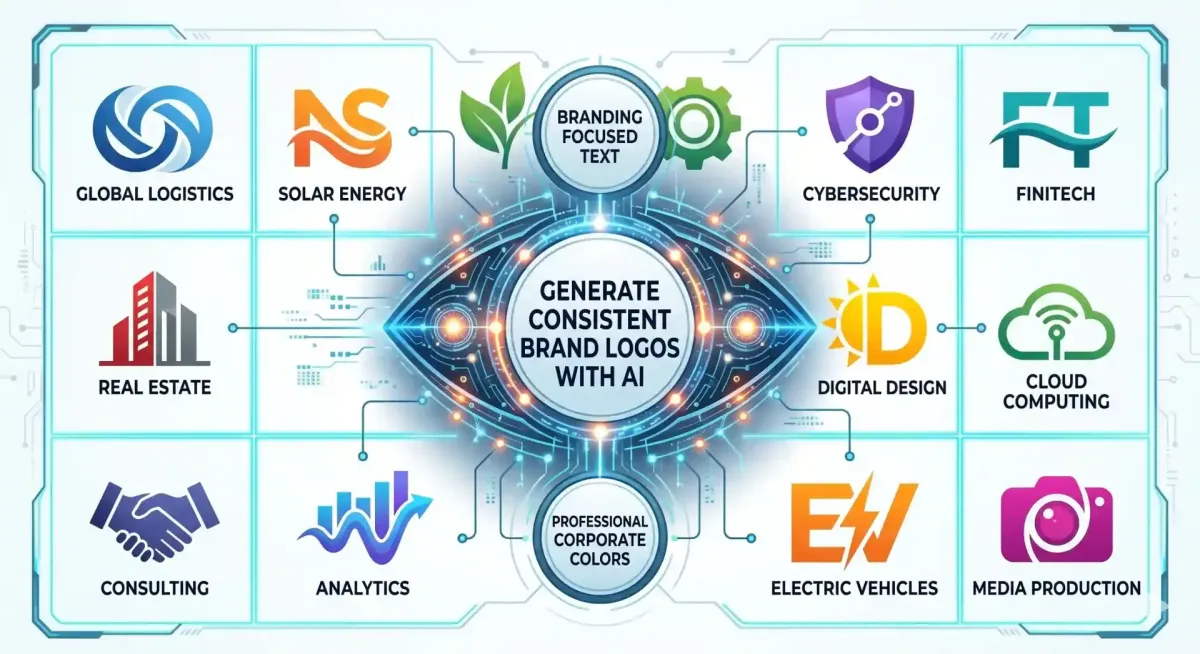 Using AI to Generate Consistent Brand Assets and Logos