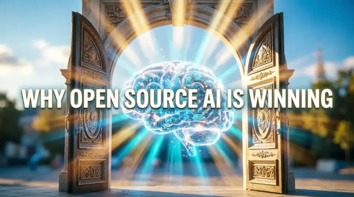 Why Open Source AI Models are Becoming More Popular Than Closed Ones
