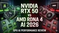 Best Graphics Cards for AI Workstations NVIDIA RTX 50 Series vs AMD RDNA 4