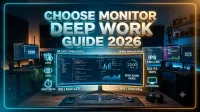 How to Choose a Monitor for Deep Work Resolution Refresh Rate and Eye Safety