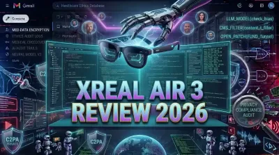 Read more about Best AR Glasses for Productive Deep Work Hands on Review of Xreal Air 3 in 2026 - TipsForAITech