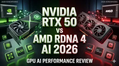 Best Graphics Cards for AI Workstations NVIDIA RTX 50 Series vs AMD RDNA 4