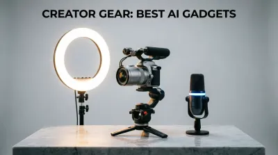 The Best AI-Powered Gadgets for Content Creators and Vloggers