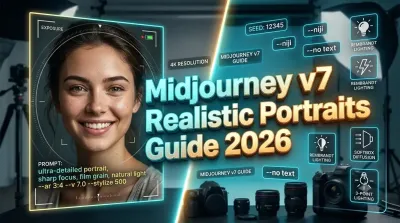 The Ultimate Guide to Prompting Midjourney v7 for Realistic Portraits