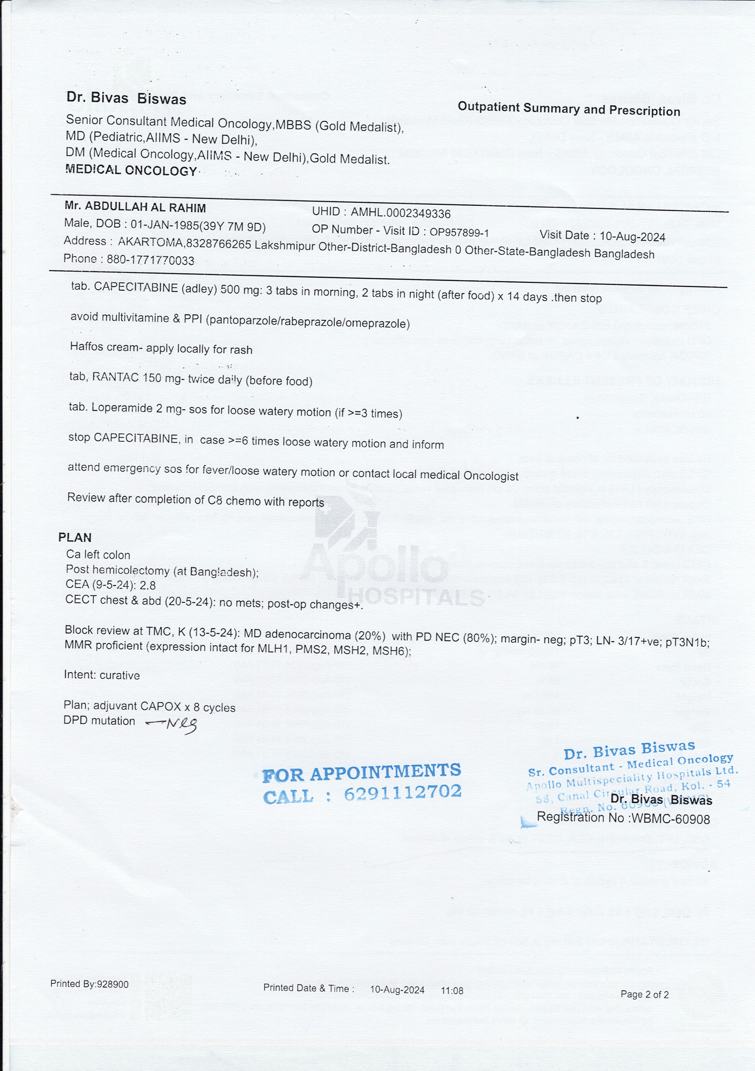 Apollo Hospital Record 2